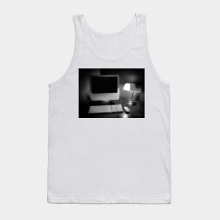 Days Of Homework - Black And White Tank Top